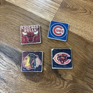 Chicago Professional Teams Stone/Tile Magnets
